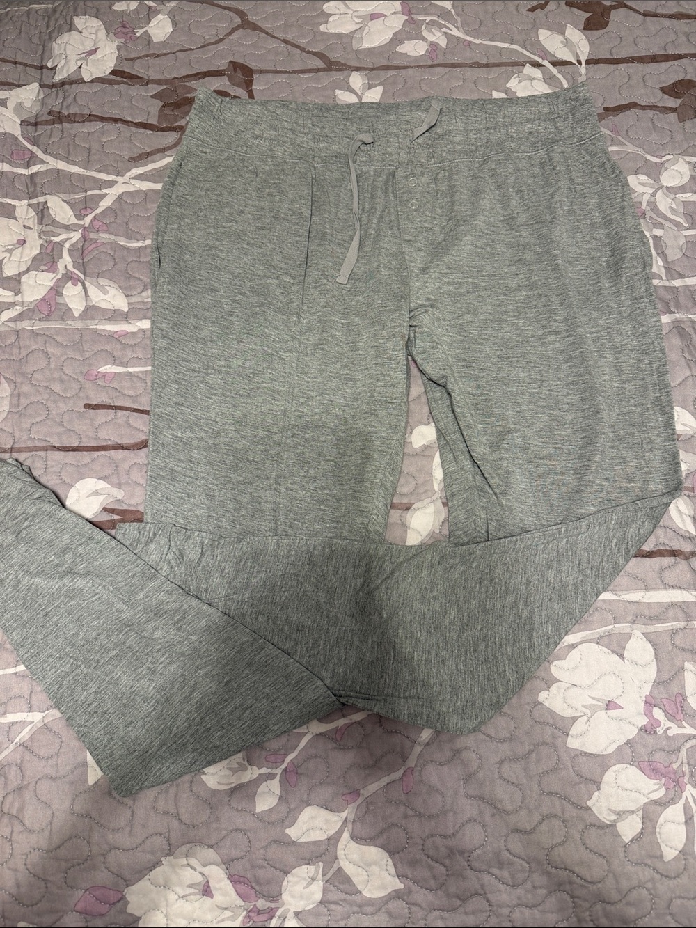 little sleepies Medium Heather Gray Bamboo Blend Sleepwear